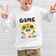 Game On 1st Grade Cute Video Gamer Back To School 2026 Kids Graphic Kid Sweatshirt