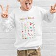 Groovy Cute ABC School Nurse Alphabet Back To School Women Graphic Kid Sweatshirt Groovy Cute ABC School Nurse Alphabet Back To School Women Graphic Kid Sweatshirt