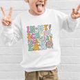 Groovy In My School Secretary Era Back To School Graphic Kid Sweatshirt Groovy In My School Secretary Era Back To School Graphic Kid Sweatshirt
