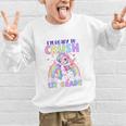 I'm Ready To Crush 1st Grade Unicorn Girls Back To School Graphic Kid Sweatshirt