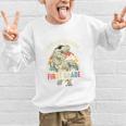 I'm Ready To Crush First Grade DinosaurRex Back To School Performance Graphic Kid Sweatshirt I'm Ready To Crush First Grade DinosaurRex Back To School Performance Graphic Kid Sweatshirt