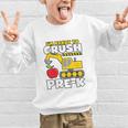 I'm Ready To Crush Pre-K Excavator Back To School Boys Graphic Kid Sweatshirt I'm Ready To Crush Pre-K Excavator Back To School Boys Graphic Kid Sweatshirt