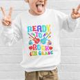 Im Ready To Rock 4th Grade Back To School 4th Grade Guitar Performance Graphic Kid Sweatshirt