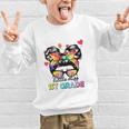 Little Miss First Grade Back To School 1st Grade Girls Graphic Kid Sweatshirt Little Miss First Grade Back To School 1st Grade Girls Graphic Kid Sweatshirt