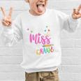 Little Misss Third Grade Back To School 3rd Grader Girl Graphic Kid Sweatshirt