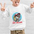 O’Fish-Ally a 1st Grade Mom Back To School Premium Tri-Blend Graphic Kid Sweatshirt