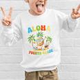 Pinapple Beach Back To School Day Aloha Fourth Grade Performance Graphic Kid Sweatshirt