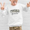 Retro Third Grade Old Camo Back To School Girl Boy 3rd Grade Graphic Kid Sweatshirt Retro Third Grade Old Camo Back To School Girl Boy 3rd Grade Graphic Kid Sweatshirt