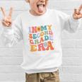 In My Second Grade Era Back To School Retro Groovy 2nd Grade Graphic Kid Sweatshirt In My Second Grade Era Back To School Retro Groovy 2nd Grade Graphic Kid Sweatshirt