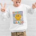 Seventh Grade Vibes Cute Smile Back To School 7th Grade Team Graphic Kid Sweatshirt Seventh Grade Vibes Cute Smile Back To School 7th Grade Team Graphic Kid Sweatshirt
