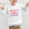 Striped Burnt Out Para Paraprofessional Back To School Graphic Kid Sweatshirt Striped Burnt Out Para Paraprofessional Back To School Graphic Kid Sweatshirt