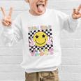 Third Grade Vibes Groovy Smile Face Back To School Girl Kid Graphic Kid Sweatshirt Third Grade Vibes Groovy Smile Face Back To School Girl Kid Graphic Kid Sweatshirt
