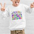 Welcome Back The Books Missed You Back To School Graphic Kid Sweatshirt