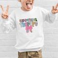 Women Occupational Therapy OT Pencil Bow Back To School COTA Graphic Kid Sweatshirt