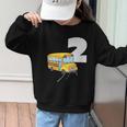 2nd Birthday School Bus Kids Back To School Themes Party Graphic Kid Sweatshirt 2nd Birthday School Bus Kids Back To School Themes Party Graphic Kid Sweatshirt