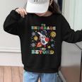To 2nd Grade And Beyond Second Astronaut Back To School Graphic Kid Sweatshirt