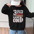 3rd Grade Game On Back To School Baseball Boy Third Grade Graphic Kid Sweatshirt 3rd Grade Game On Back To School Baseball Boy Third Grade Graphic Kid Sweatshirt