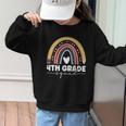 4th Grade Squad Rainbow Back To School Graphic Kid Sweatshirt 4th Grade Squad Rainbow Back To School Graphic Kid Sweatshirt