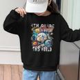 4th Grade Is Out Of This World Back To School Astronaut Graphic Kid Sweatshirt 4th Grade Is Out Of This World Back To School Astronaut Graphic Kid Sweatshirt