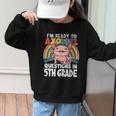 5th Grade Kids Axolotl Questions Back To School Graphic Kid Sweatshirt