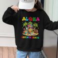 Aloha Seventh Grade Pineapple Hawaii Back To School Girls Graphic Kid Sweatshirt Aloha Seventh Grade Pineapple Hawaii Back To School Girls Graphic Kid Sweatshirt