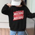 Always A Mustang Back To School Spirit R Graphic Kid Sweatshirt Always A Mustang Back To School Spirit R Graphic Kid Sweatshirt