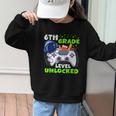 Back To School 6th Grade Level Unlocked Gamer Boys Kids Graphic Kid Sweatshirt Back To School 6th Grade Level Unlocked Gamer Boys Kids Graphic Kid Sweatshirt
