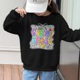 Back To School Second Grade Girls 2nd Grade Dalmatian Dots Graphic Kid Sweatshirt