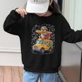 Back To School Sloth School Bus 100 Days Of School Graphic Kid Sweatshirt