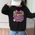 Back To School Team 1st Grade First Grade Graphic Kid Sweatshirt Back To School Team 1st Grade First Grade Graphic Kid Sweatshirt