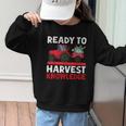 Back To School Tractor Farmer Boys First Day Of School Kids Graphic Kid Sweatshirt