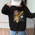 Baseball Player Pencil Back To School Cute Sport Students Graphic Kid Sweatshirt Baseball Player Pencil Back To School Cute Sport Students Graphic Kid Sweatshirt