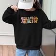 Behavior Analyst Fun Back To School Appreciation Graphic Kid Sweatshirt