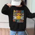 Bruh We Back Sophomore Retro Back To School Boys Girls Kids Graphic Kid Sweatshirt Bruh We Back Sophomore Retro Back To School Boys Girls Kids Graphic Kid Sweatshirt