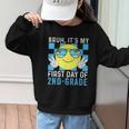 Bruh It's My First Day Of 2nd-Grade Back To School Kids Boys Graphic Kid Sweatshirt