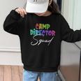 Camp Director Squad Counselor Camper Camping Back To School Graphic Kid Sweatshirt Camp Director Squad Counselor Camper Camping Back To School Graphic Kid Sweatshirt