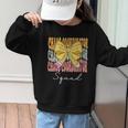 Chaos Coordinator Squad Groovy Coquette Bow Back To School Graphic Kid Sweatshirt