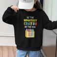 Crayon Be The Brightest Students Crayons Back To School Graphic Kid Sweatshirt Crayon Be The Brightest Students Crayons Back To School Graphic Kid Sweatshirt