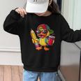Cute Duck Lover Pencil Back To School Kids Boys Girls Graphic Kid Sweatshirt Cute Duck Lover Pencil Back To School Kids Boys Girls Graphic Kid Sweatshirt