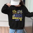 Disney My 4th Grade Crew Stay Cool Back To School Friends Graphic Kid Sweatshirt