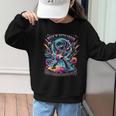 Fifth Grade Back To School Space Rocket Astronaut Graphic Kid Sweatshirt