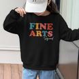 Fine Arts Squad Boho Cute Back To School Fine Arts Graphic Kid Sweatshirt Fine Arts Squad Boho Cute Back To School Fine Arts Graphic Kid Sweatshirt