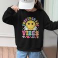 Fourth Grade Vibes Smile Face Back To School Boys Girls Kids Graphic Kid Sweatshirt Fourth Grade Vibes Smile Face Back To School Boys Girls Kids Graphic Kid Sweatshirt