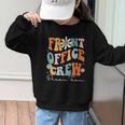 Front Office Dream Team School Secretary Cute Back To School Graphic Kid Sweatshirt