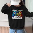 Game Over Back To School Gaming Controller Kids Gamer Graphic Kid Sweatshirt