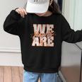We Are Hawks Back To School Spirit O Graphic Kid Sweatshirt We Are Hawks Back To School Spirit O Graphic Kid Sweatshirt