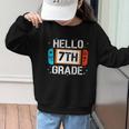 Hello 7th Grade Back To School Video Game Seventh Grade Boys Graphic Kid Sweatshirt Hello 7th Grade Back To School Video Game Seventh Grade Boys Graphic Kid Sweatshirt