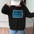I'm Just Here For Recess Back To School Boys First Day Graphic Kid Sweatshirt