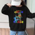 I'm Ready To Crush 1st Grade Dinosaur Back To School T-Rex Graphic Kid Sweatshirt I'm Ready To Crush 1st Grade Dinosaur Back To School T-Rex Graphic Kid Sweatshirt