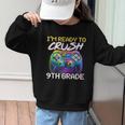 I'm Ready To Crush 9th Grade Back To School Video Game Boys Graphic Kid Sweatshirt